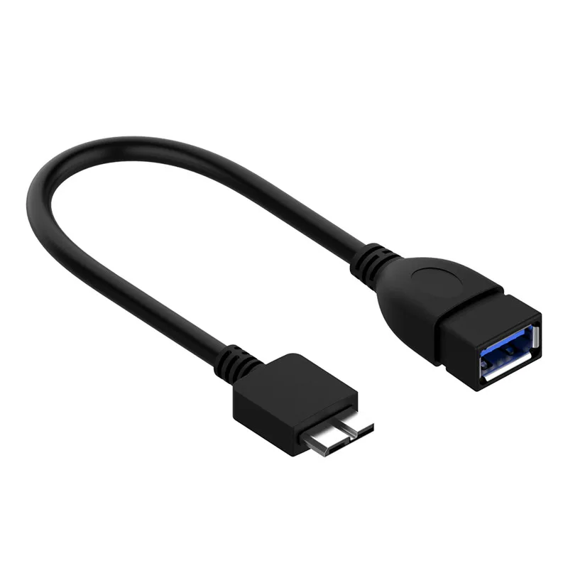 Robotsky Micro B USB 3,0 кабель USB 3,0 A мама к Micro B папа OTG кабель для передачи данных для samsung Note 3 S5 USB 3,0 жесткий диск устройства