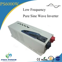 low frequency single phase 6000w pure sine wave 48v dc ac inverter solar