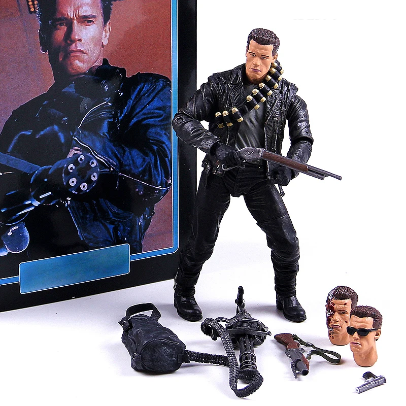 Экшн фигурка Terminator 2 T 800 масштаб 1/8 окрашенная регулируемая искусственная кукла