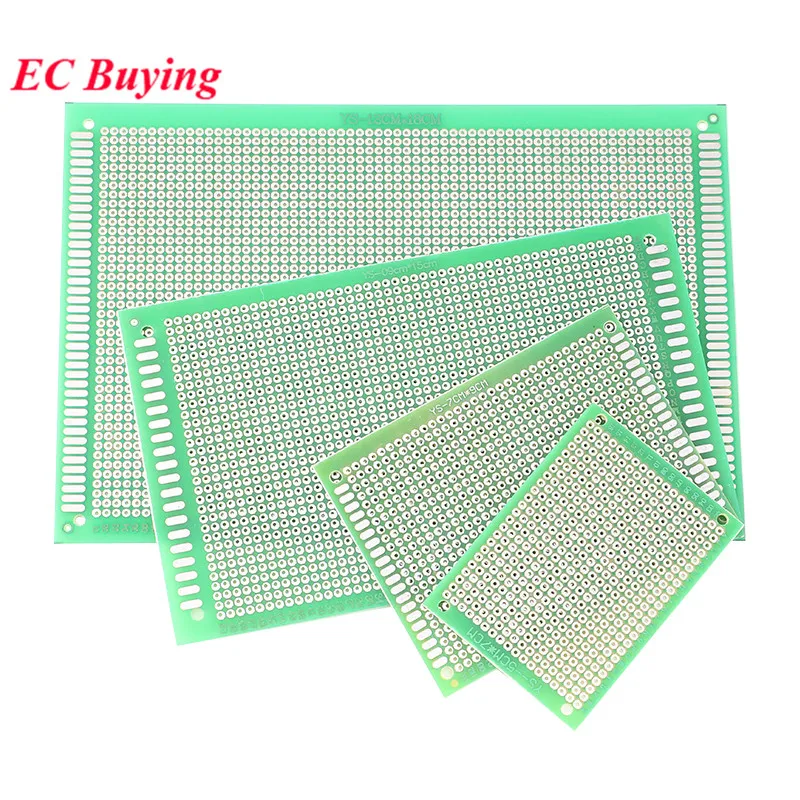 4 шт./лот 5x7 7x9 9x15 12x18 см 5*7 7*9 9*15 12*18 Односторонний Прототип PCB DIY универсальная