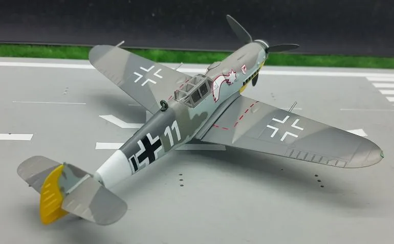 TRUMPETER 1: 72 НЕМЕЦКИЙ BF109G6 модель истребителя 37256 любимая военная модель