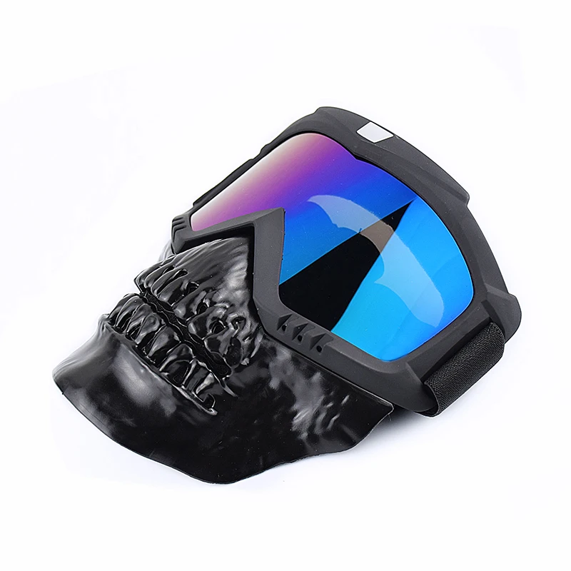 2019 мотоциклетные очки MJMOTO шлем для езды на открытом воздухе черепа мотокросса