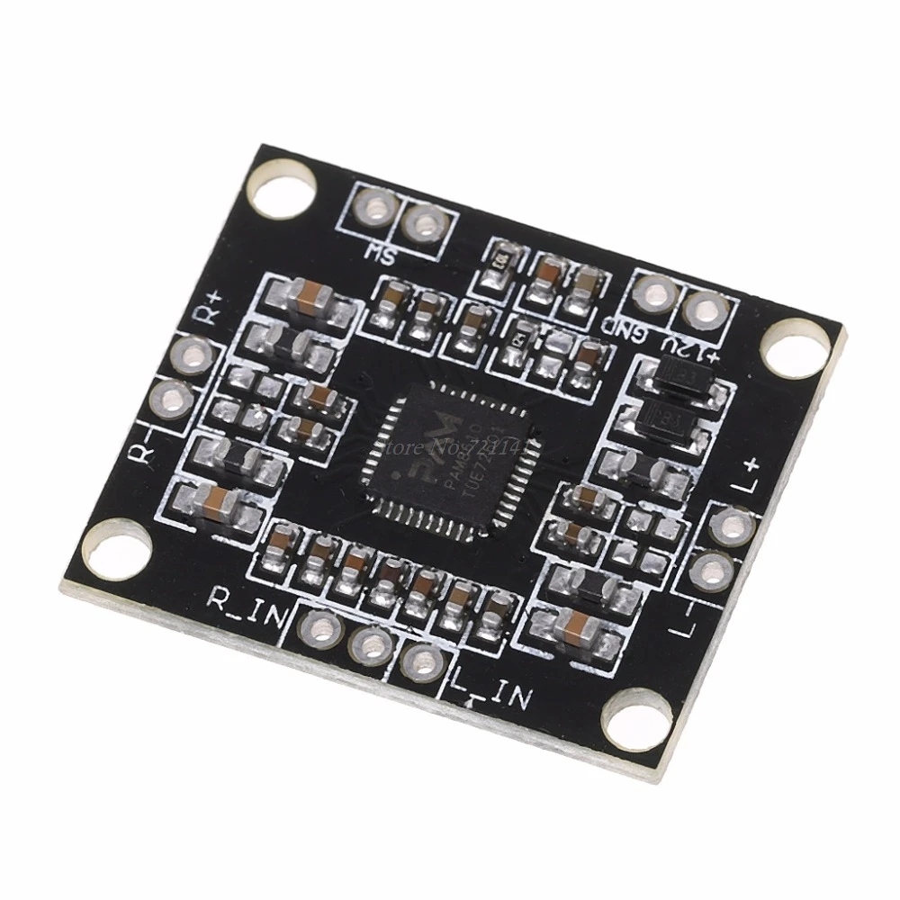 Новый PAM8610 2*15 Вт стерео цифровой усилитель плата двухканальный Прямая