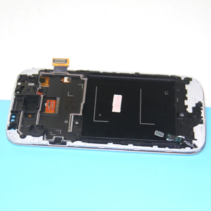 ЖК-дисплей с сенсорным экраном и дигитайзером в сборе рамкой для samsung galaxy s4 gt-i9500