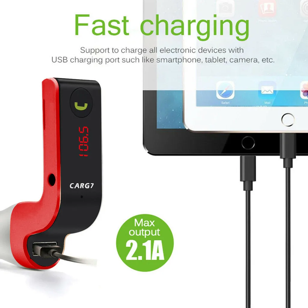 G7 USB TF карта Поддержка зарядное устройство комплект беспроводной связи bluetooth для