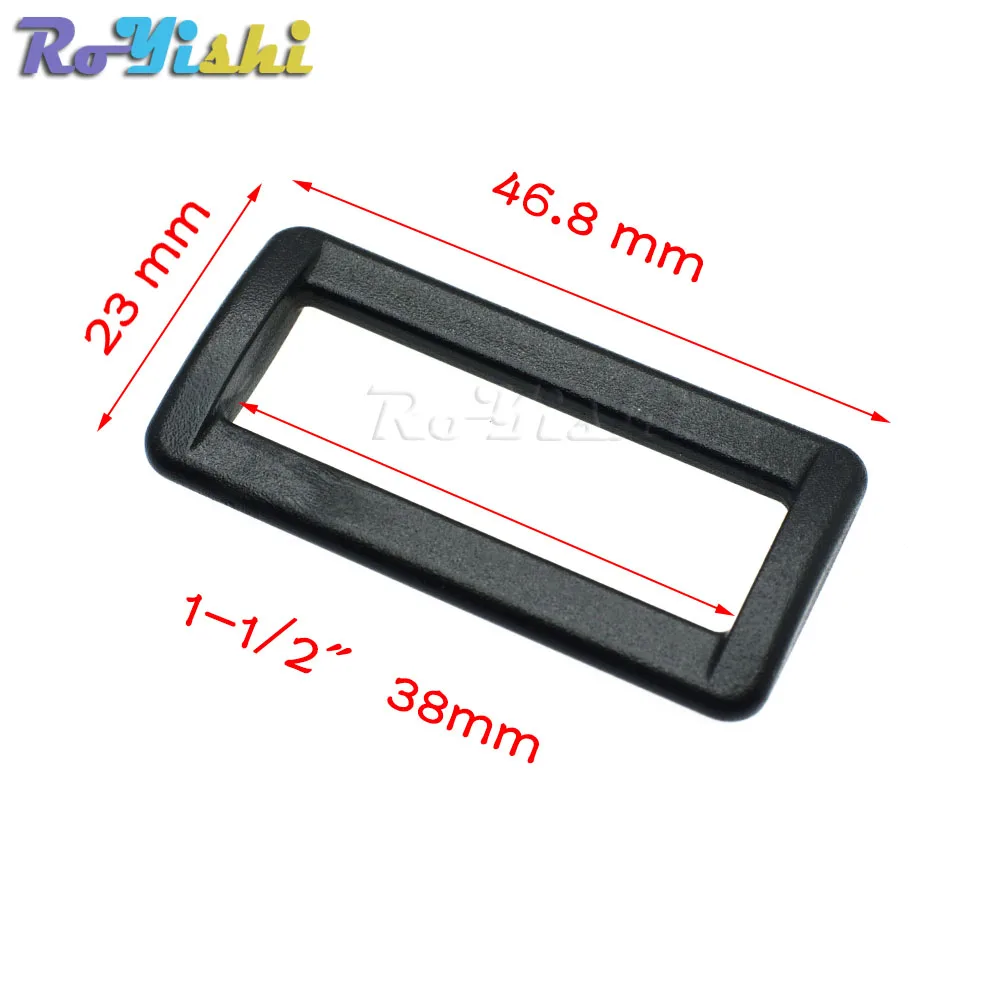 1-1/2&quot(38mm) Webbing Plastic Loops Looploc Rectangle Rings Adjustable Buckles For Backpacks Straps | Дом и сад