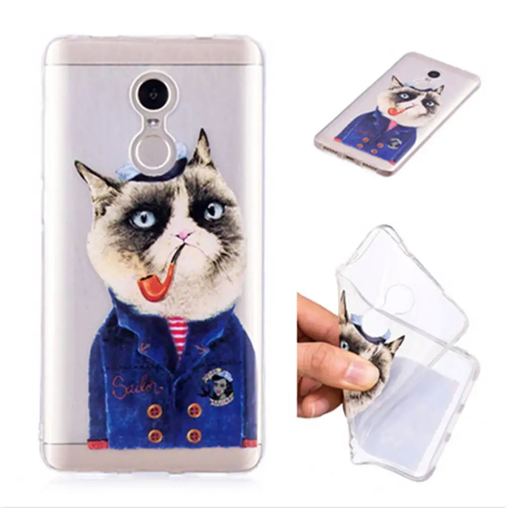 Transparent IMD TPU Phone Cases Covers For Xiaomi Redmi Note 4 Global On Note4 Dual SIM 32GB 64GB | Мобильные телефоны и