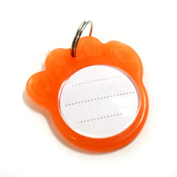 100 шт./лот фирменные идентификационные бирки для домашних животных ярлыки собак