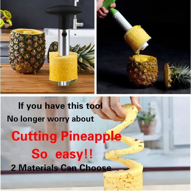1 шт. устройство для чистки ананасов и фруктов|fruit pineapple corer slicer|pineapple corerpineapple slicer |
