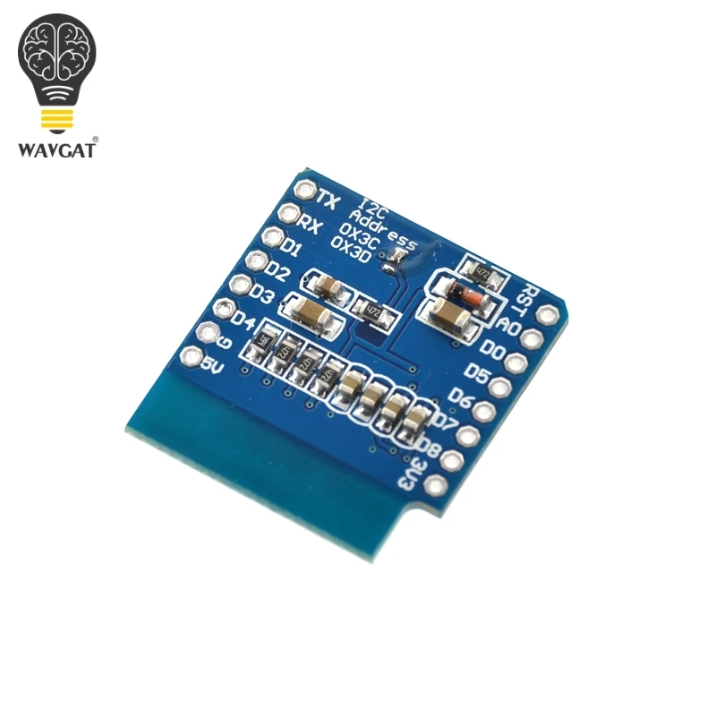 Suq ESP32 Minikit OLED экран для WAVGAT D1 mini 0 66 дюйма 64X48 IIC I2C|d1 mini| |