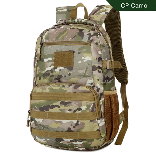 CP Camo Военный тактический рюкзак непромокаемый Оксфордский Мужской камуфляж Molle сумка Открытый походный рюкзак путешествия рюкзак - Цвет: CP Camo