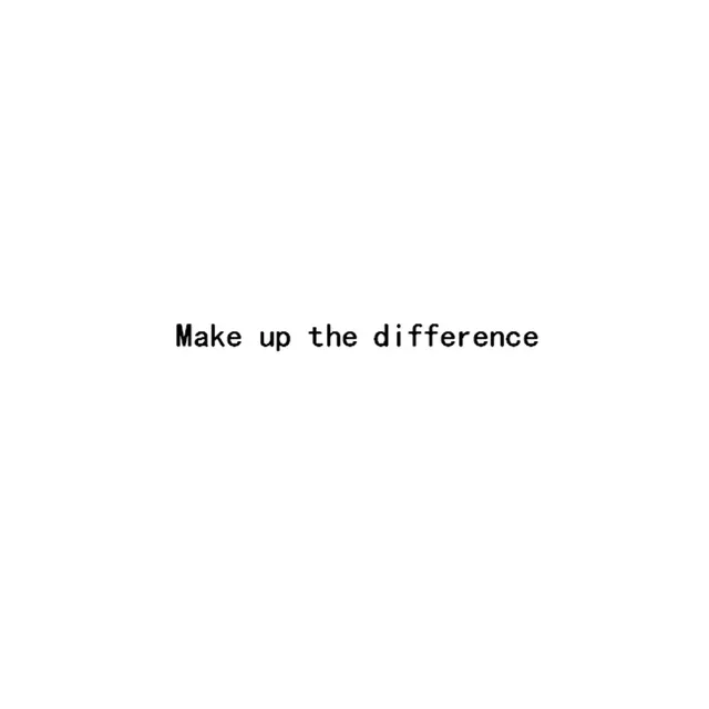 Make up the difference link |