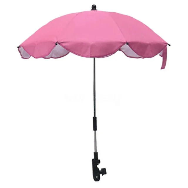 Type 1 Pink Детская коляска зонтик от солнца навес крышка коляска зонтик для коляски Аксессуары сиденье защита от солнца Регулируемый зонт - Цвет: Type 1 Pink