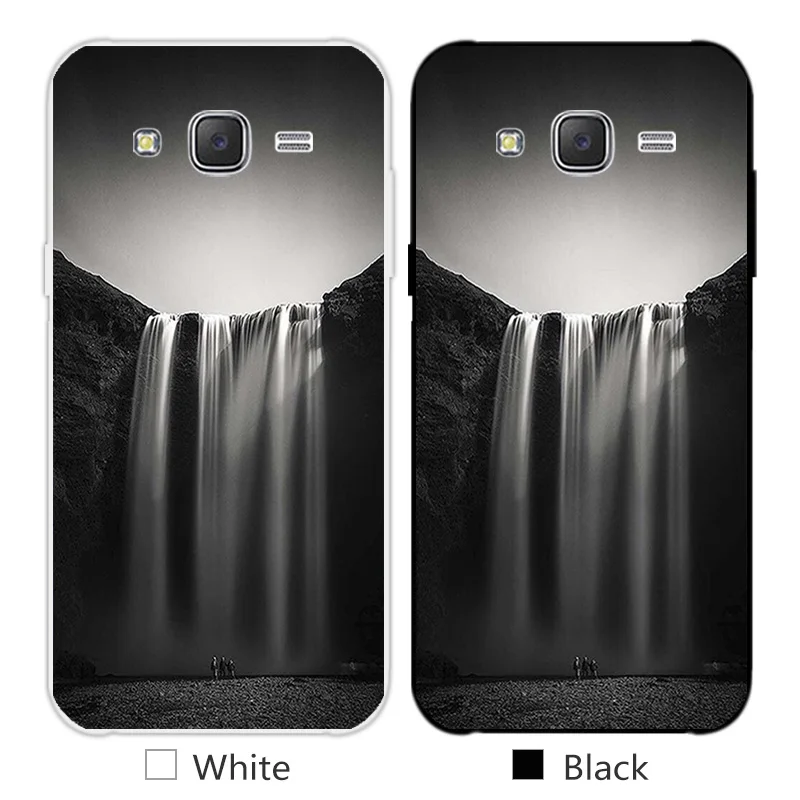 Чехол для Samsung J5 2015 дизайнерская задняя крышка из ТПУ с морскими волнами Galaxy j5