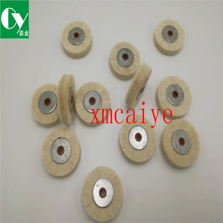 8 шт Komori Roland белая высококачественная мягкая железная щетка для волос колесо