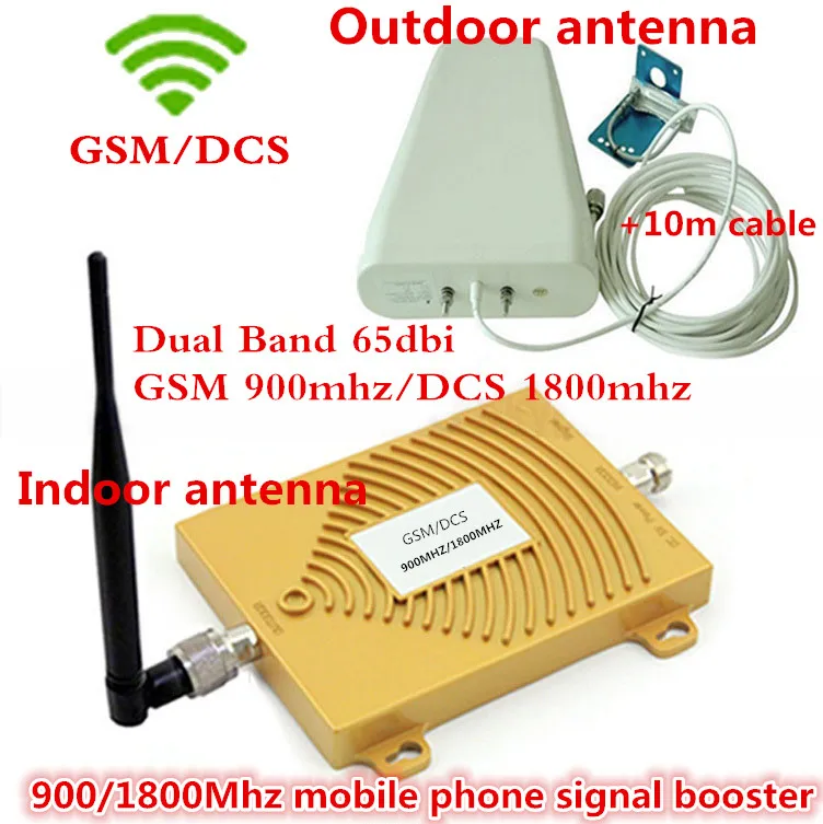 ЖК дисплей двухдиапазонный GSM DCS 900 1800 мобильный ретранслятор сигнала 4G LTE FDD