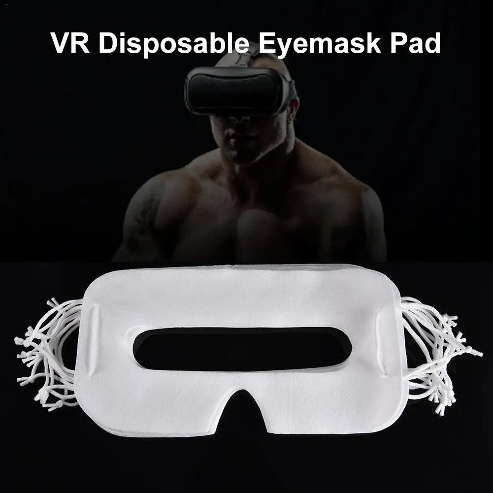100 шт. для htc Vive VR Pro Oculus Quest Rift s GO чехол для PS4 VR SAMSUNG gear VR Daydream гигиеническая VR маска одноразовая маска под глаза коврик