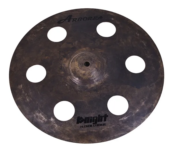 

Arborea B20 Cymbals Knight Series 16''stacker cymbal with 6 holes for Jazz