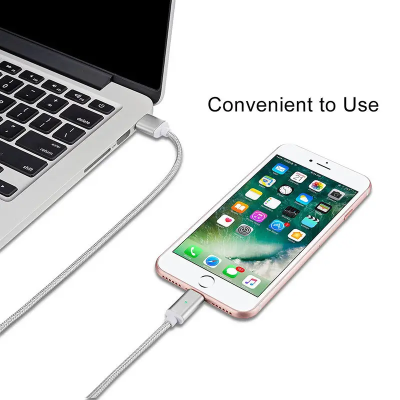 Магнитный кабель Type C USB/IOS/Micro USB в оплетке для быстрой зарядки зарядный iPhone Samsung