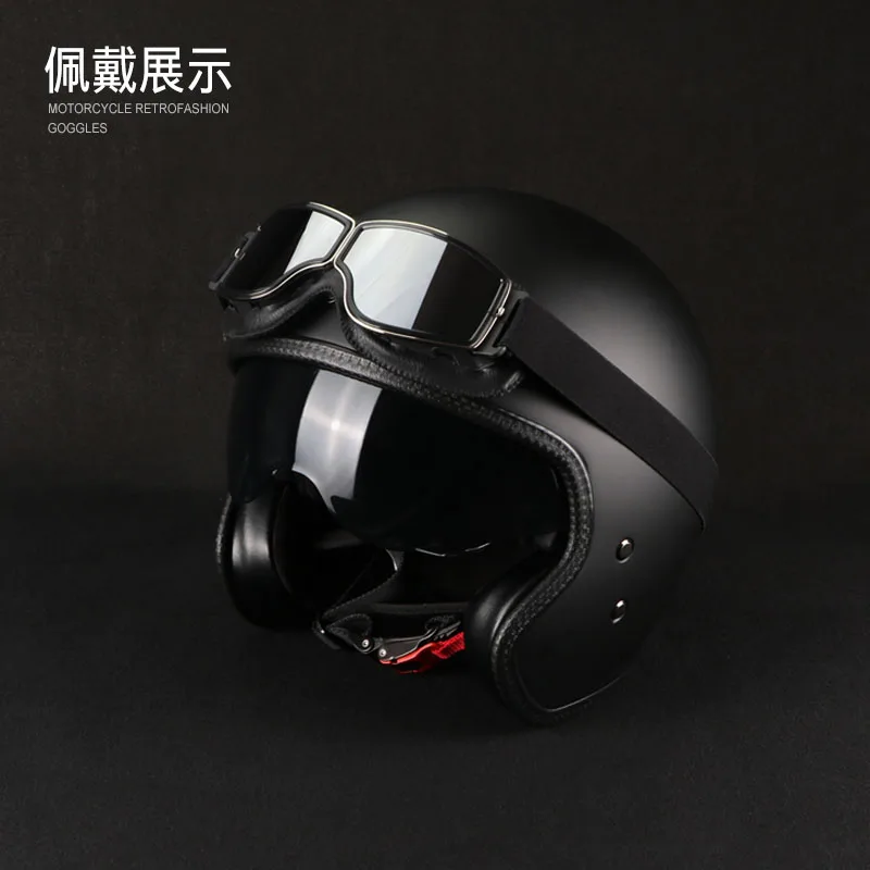 Винтажные мотоциклетные ретро очки мотоцикл скутер байкерские шлем очки|motorcycle