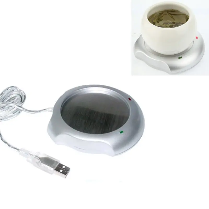 SHUNWEI офисные HO Применение USB Powered Чай Кофе Молоко Кружка грелка Нагреватель панель