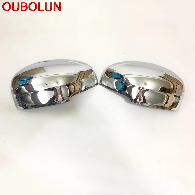 OUBOLUN ABS хромированная крышка для бокового зеркала заднего вида автомобиля