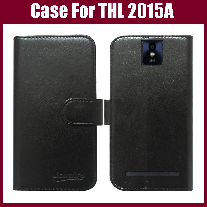 

Горячая распродажа! THL 2015A чехол Новое поступление 6 видов цветов высококачественный защитный кожаный флип-чехол для THL 2015A чехол