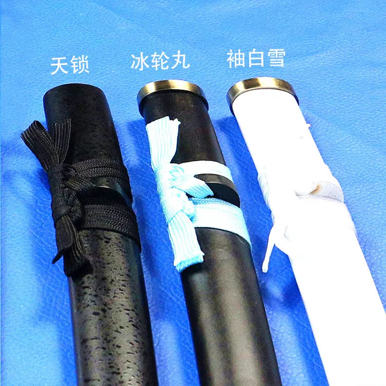 Bleach Рукия Куросаки ichigoku ЯПОНСКИЙ KATANA Косплей деревянный меч лезвие ножа оружие Косплэй Реквизит Высокое качество