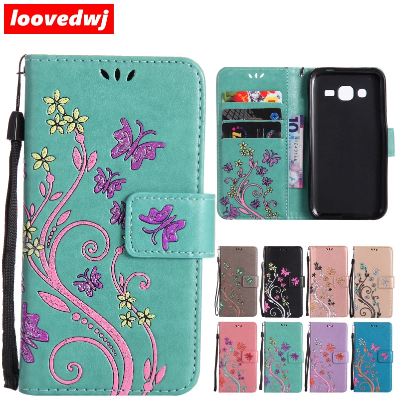 Loovedwj для Samsung Galaxy J3 2016 2017 Премьер появляются чехол откидная крышка карт узор