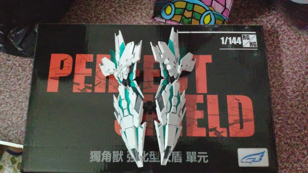 EffectsWings EW DE щиты для Bandai 1/144 RG HG RX-0 Единорог Banshee Phenex Gundam 6 цветов выбор DE013
