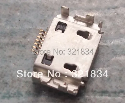 100 шт./лот micro 7pin usb разъем для samsung I9008 T989 S8000 I8910 S5630C S5620 S5660 и так далее | Обустройство