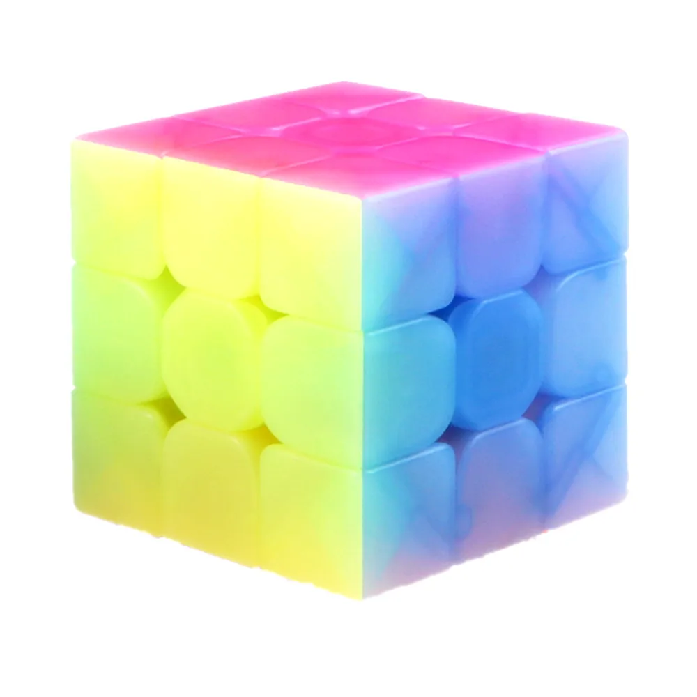 Кубик желе CuberSpeed QiYi Warrior W 3x3 головоломка 3x3x3 магический желеобразный