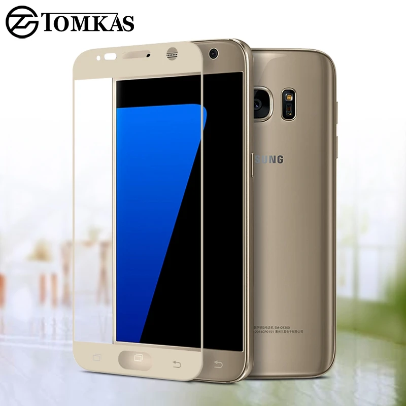 TOMKAS Защитная пленка для экрана Samsung S6 закаленное стекло легко установить Galaxy S7 J2