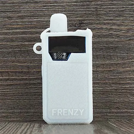 clear Чехол с текстурой для GeekVape Frenzy Kit Pod system, силиконовый чехол для кожи, гелевая оболочка, подходит для Geek Vape Frenzy Kit - Цвет: clear