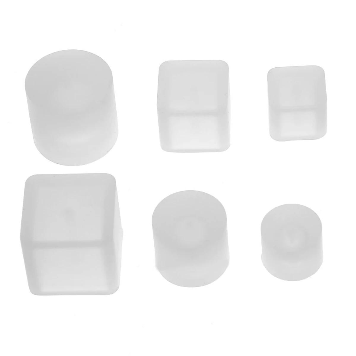 6pcs 1set New Crystal Silicone Necklace Pendant Jewelry Mold Making DIY Resin Craft | Дом и сад
