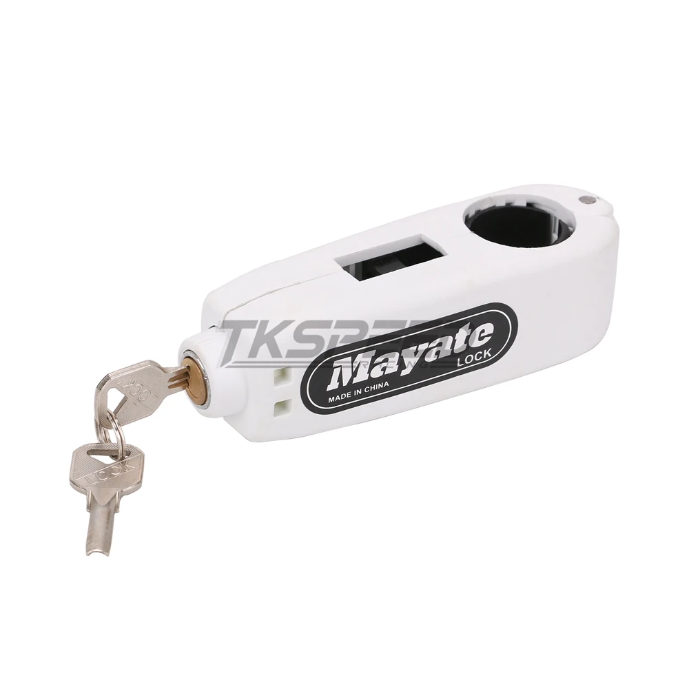 Newest 2015 CROC LOCK MOTORCYCLE SCOOTER HANDLEBAR THROTTLE GRIP SECURITY motorcycle accessories Fits Most Scooter|lock security|scooter