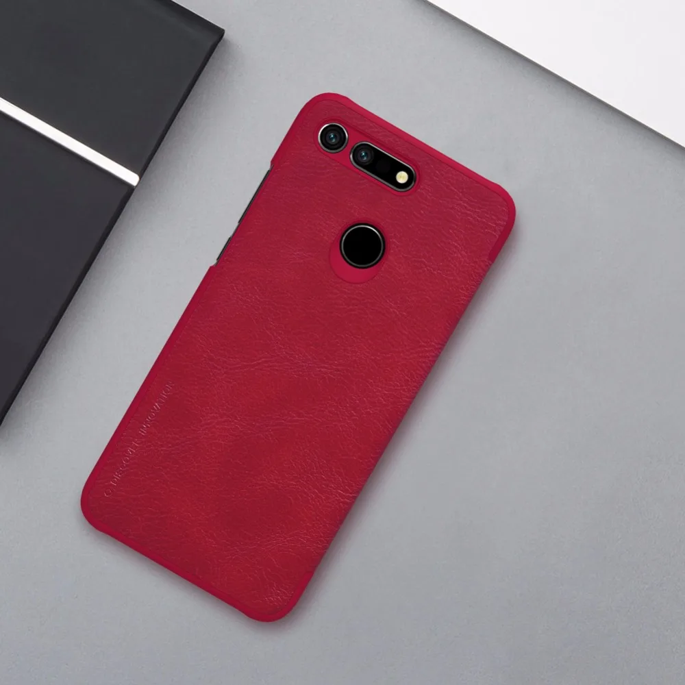 Кожаный чехол Nillkin для huawei Honor View 20 V20 QIN, защитный флип-чехол, чехол-бумажник для huawei Honor View 20