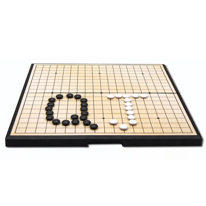 Китайская старая настольная игра weiqi шашки складной стол магнитная шахматная
