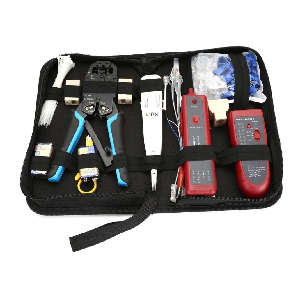 Network Toolkit Set A135 Line Finder Net Pliers Kit Package | Инструменты