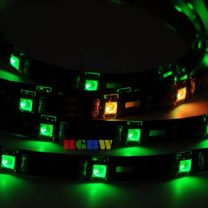 5 ~ 100 м DC12V WS2811 30 светодиодов/м 5050 RGB SMD 150 светодиодов черный белый цвет адресуемые
