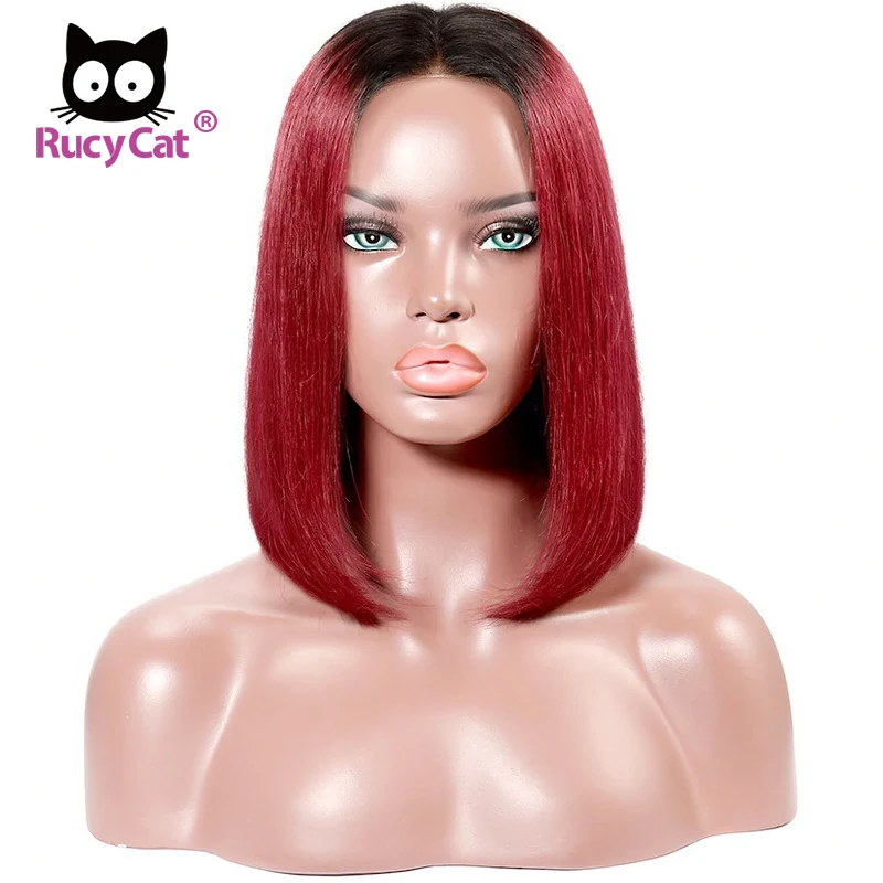 RucyCat короткие синтетические волосы на кружеве человеческие Искусственные парики