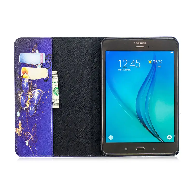 Модный чехол из ТПУ с 3D рисунком для Samsung Galaxy Tab A умный 8 0 дюйма SM-T350/T355 TabA планшета |
