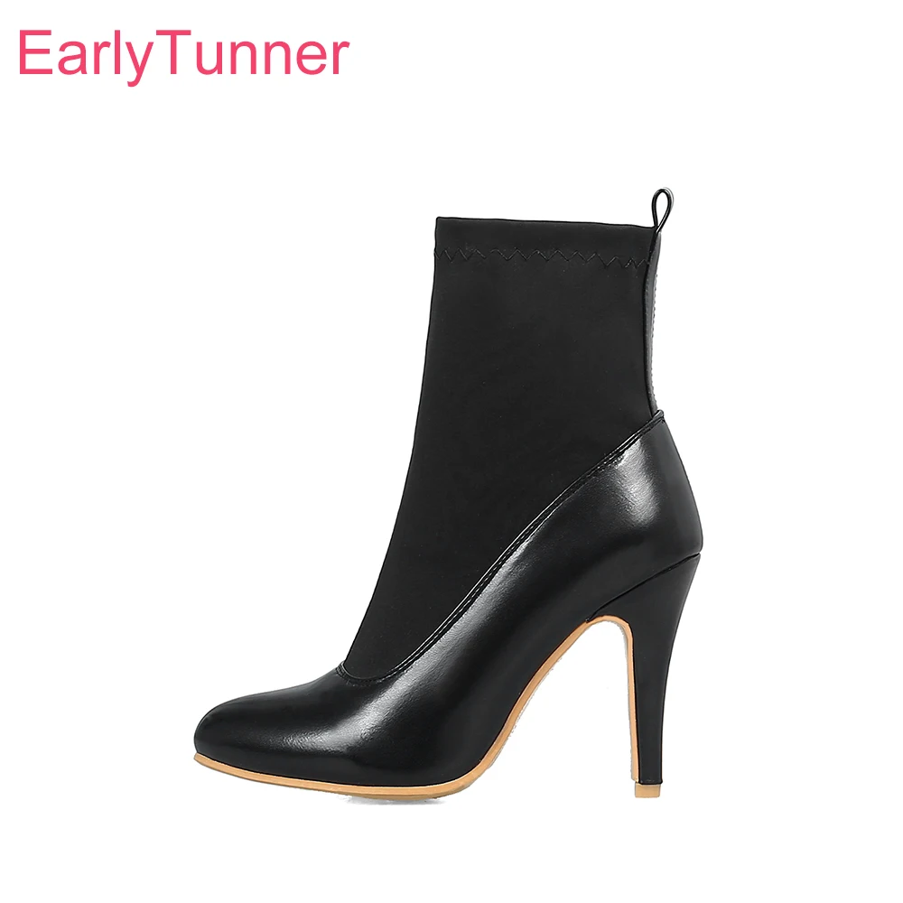 Брендовые новые осенние Гламурные женские свадебные ботинки абрикосового и