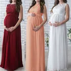 Платье для беременных 2019 беременность фотосессия для беременных женщин элегантное платье без рукавов вечерние жевная вечерняя одежда для беременных