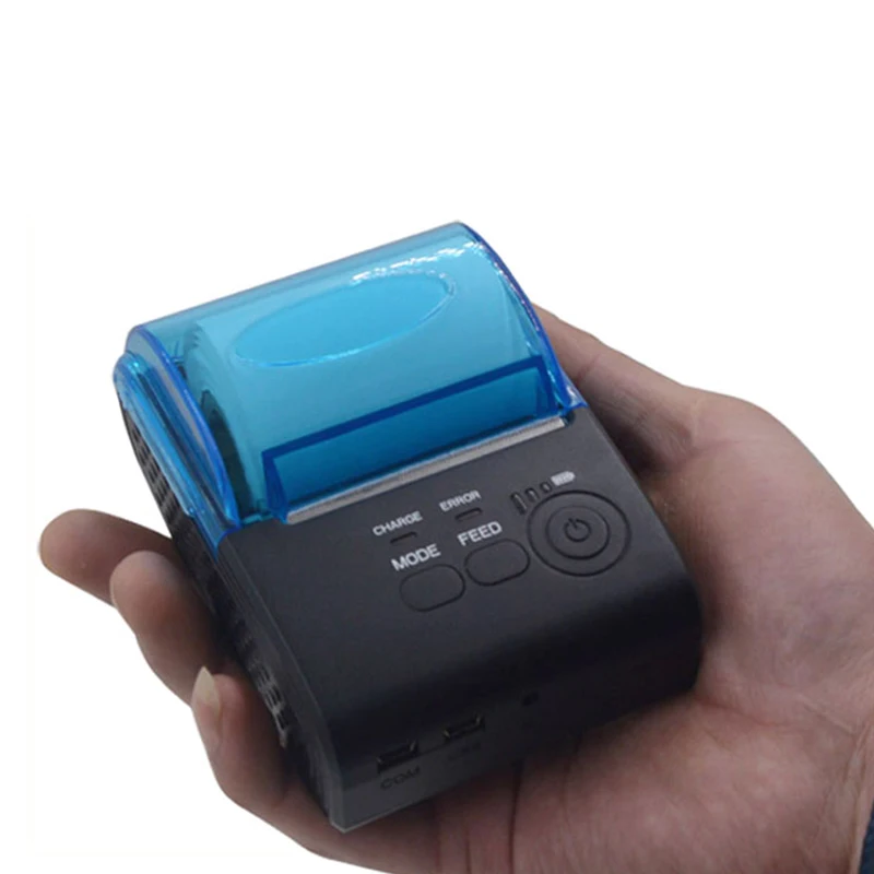 USB Портативный Термальный чековый принтер Android Мини билетов беспроводной 58 мм