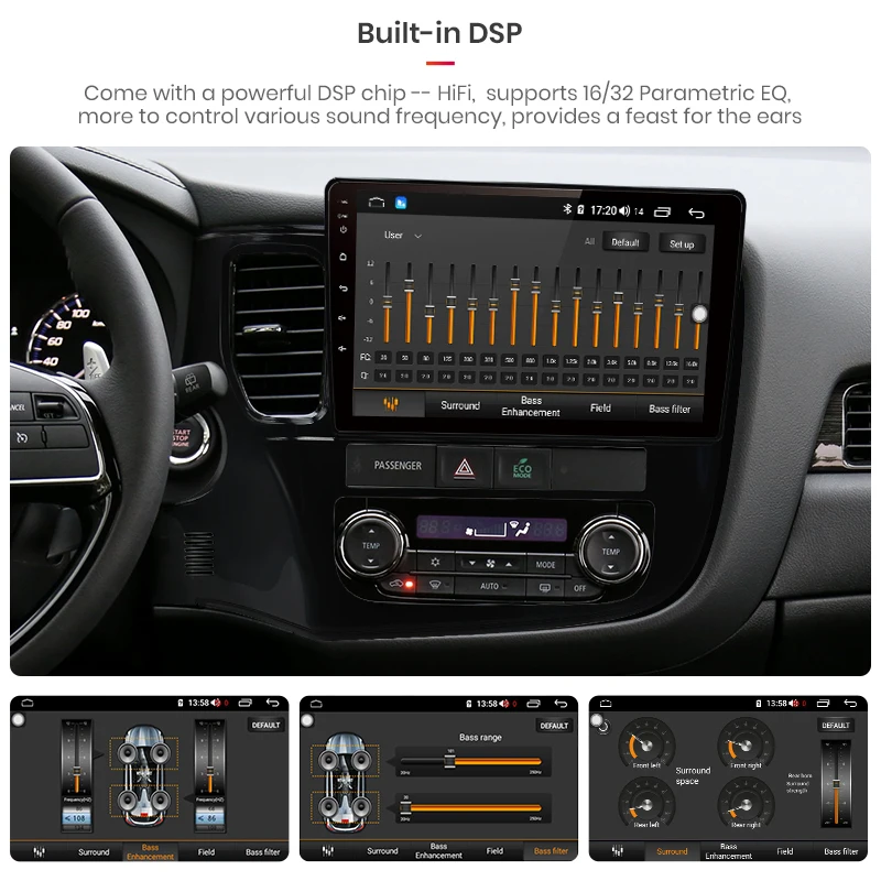 Junsun 4G+ 64G CarPlay DSP Android 8,1 автомобильный Радио Мультимедиа Стерео Аудио плеер gps 2 Din для hyundai Santa Fe 2 2006-2012 без DVD