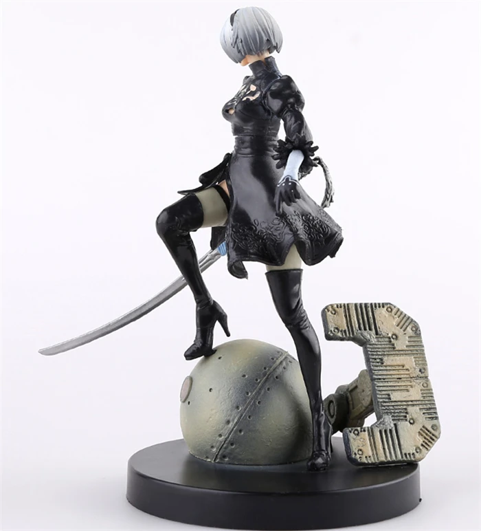 НИР автоматов 2B YoRHa № 2 Тип B PVC Моделя с хорошим спросом игрушки фигурку 15 см