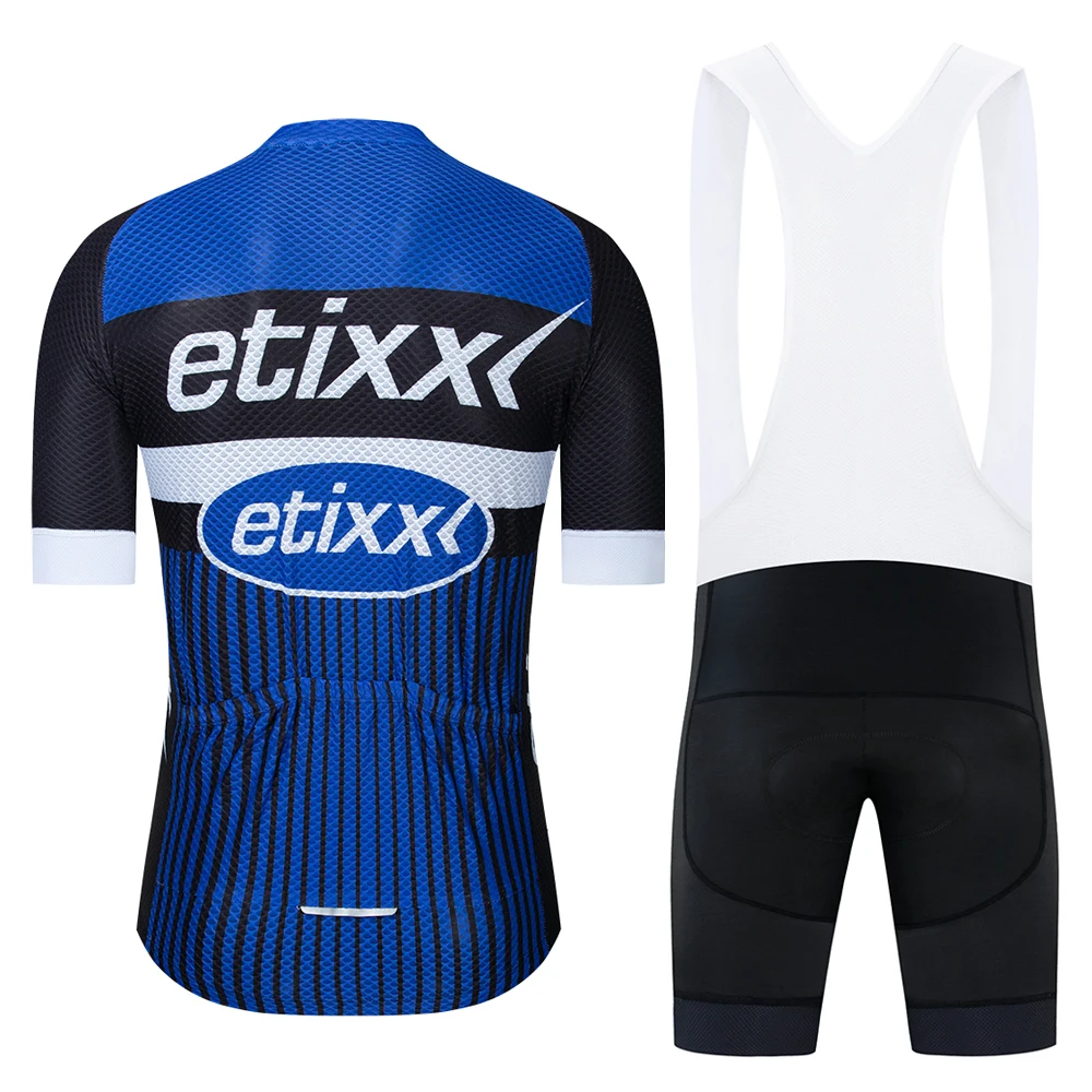 2021 pro tour team ETIXXL синяя велосипедная майка Дышащая MTB быстросохнущая одежда Ropa ciclismo
