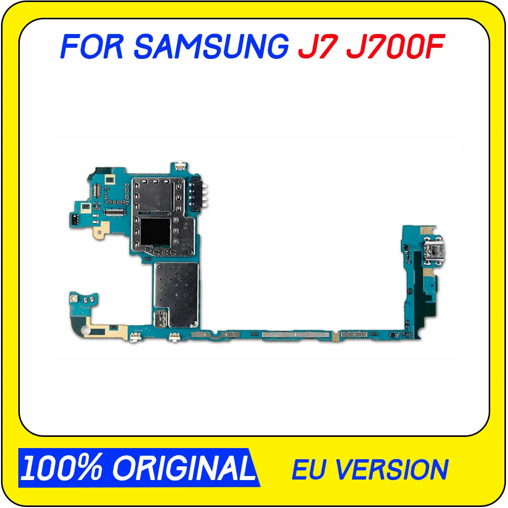 100% протестированная материнская плата для Samsung Galaxy J7 J700F разблокированная