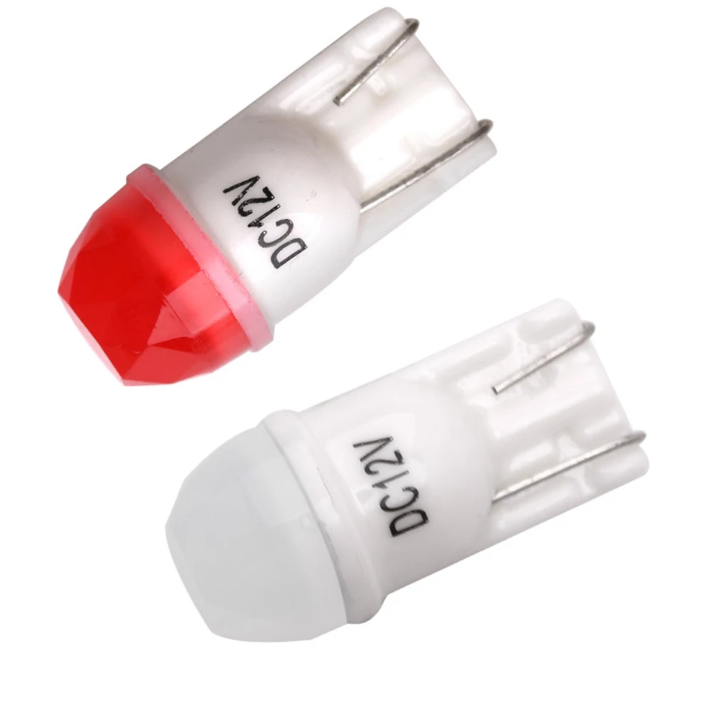 YSY 100X T10 керамический 3D COB светодиодный светильник алмазной формы 30MA W5W 194 192 168 12V